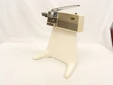 Vintage Retro Atomic Oster Electric Can Opener White Silver Model MCM 1960's