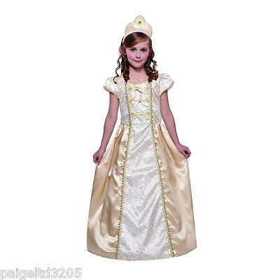 Totally Ghoul Golden Princess Girl's Halloween Costume Medium Size 7-8 /  Gold | eBay