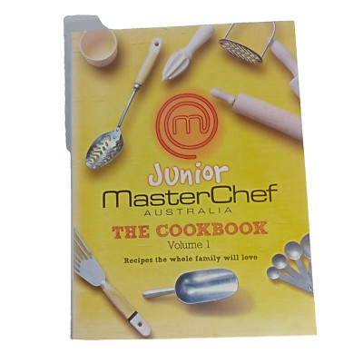 Junior MasterChef Australia Cookbook Volume 1   Kids Cooking Recipes Food TV Tie