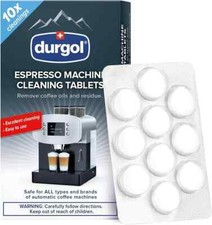 10 COFFEE MACHINE DESCALING DESCALER TABLETS: TASSIMO, NESPRESSO, DOLCE GUSTO