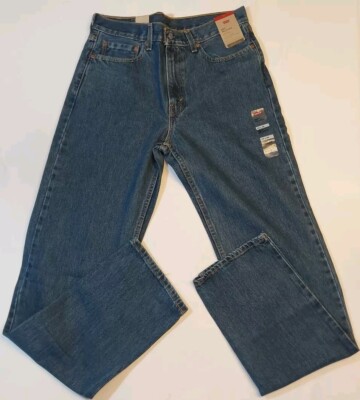 Levis 550 Jeans Mens 33x36 Blue Denim Medium Wash Relaxed Fit