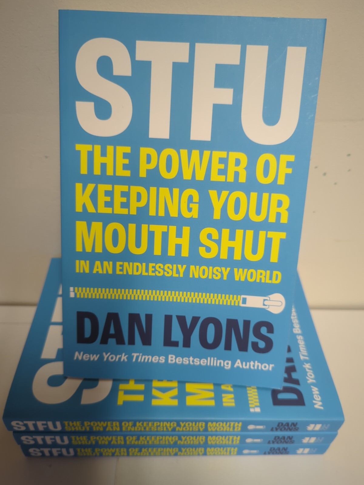 STFU by Dan Lyons Power Of Keeping Mouth Shut Book New Paperback