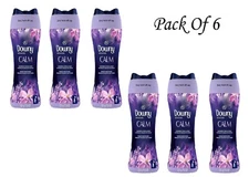 Downy Calm Lavender & Vanilla Bean In Wash Scent Booster 7.8 Oz (6 Pack)