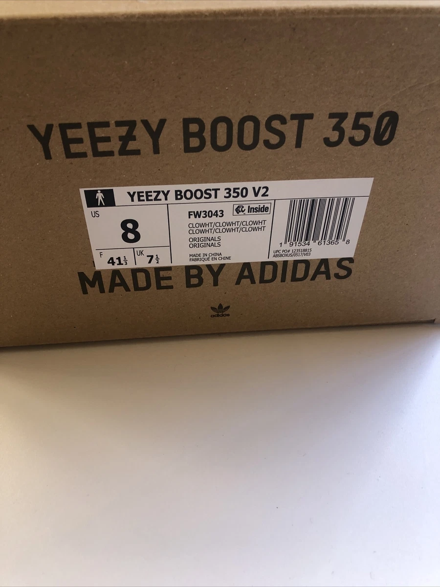 Yeezy 350 sale box size