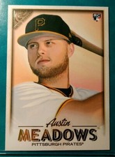 2018 TOPPS GALLERY BOXLOADER JUMBO AUSTIN MEADOWS ROOKIE PIT PIRATES TB RAYS RC 
