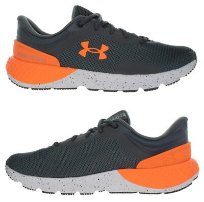 Under Armour Men's CHARGED ESCAPE 4 ''EXTRA WIDE'' Grey - Orange Running Shoes NIB