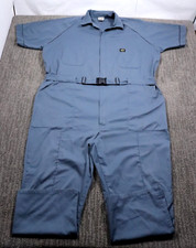 Vintage Sweet Company Coveralls Blue Short-Sleeve Men's 50x29 Workwear Belted