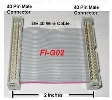 2 inches 40-Pin 2x20 Male to Male IDE Gender Changer, FI-G02G