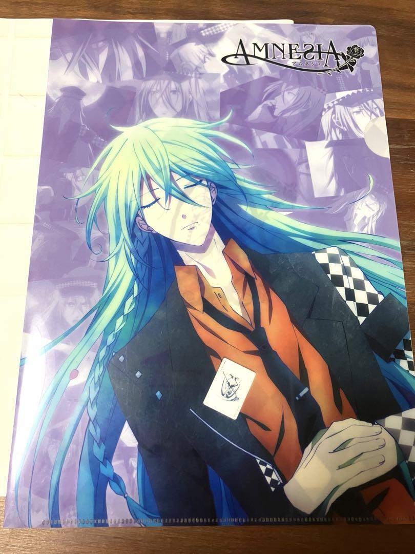 Amnesia Ukyo Anime Character Clear File Animation Collectible  