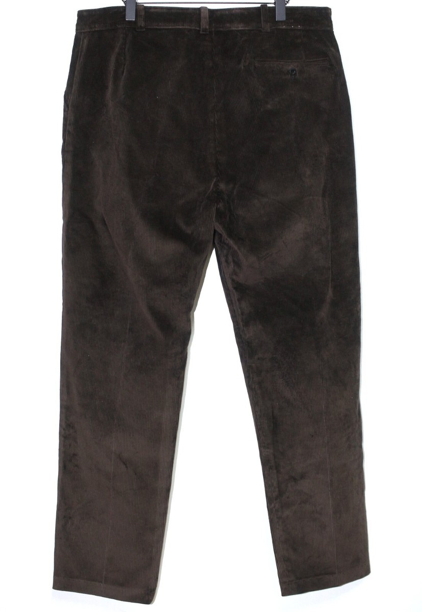 French 1970s Brown Corduroy Work Chore Pants LE LABOUREUR W39 Made