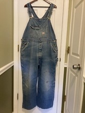 Vintage Men's Pointer Brand USA Coveralls Overalls Distressed Grunge
