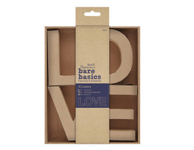 LOVE - 3D Buchstaben - 4 Stück - Bare Basics