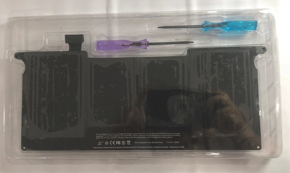 A1406 Battery for Apple MacBook Air 11 inch A1370 mid-2011 A1465 mid-2013 - Image 3 of 3