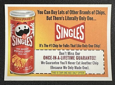 2024 Topps Wacky Packages ANS #12 SINGLES coupon in Toploader