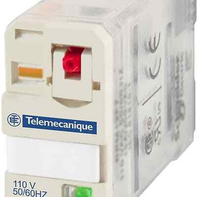 SCHNEIDER RPM12B7 Relay RPM Power Plug-In Relay,15 A,24 V AC,1 C/O,High Current