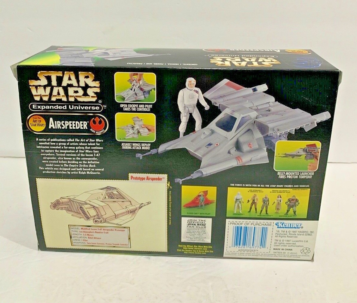 Airspeeder Expanded Universe 1997 Star Wars Power of the Force | eBay