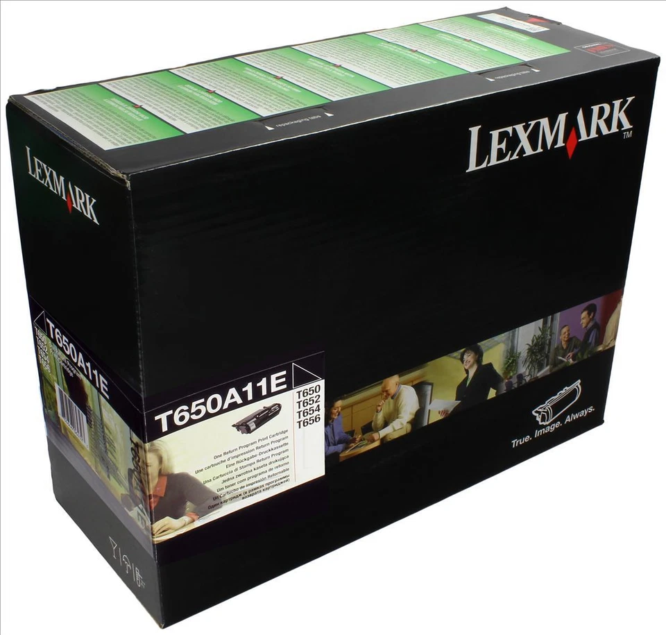 Lexmark T650A11E Cartouche de toner Noir authentique (TVA incluse) - Photo 1/1