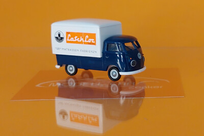 Brekina 32873 VW T1b Großraum-Koffer DWU Matrassen 1960 1:87 NEU