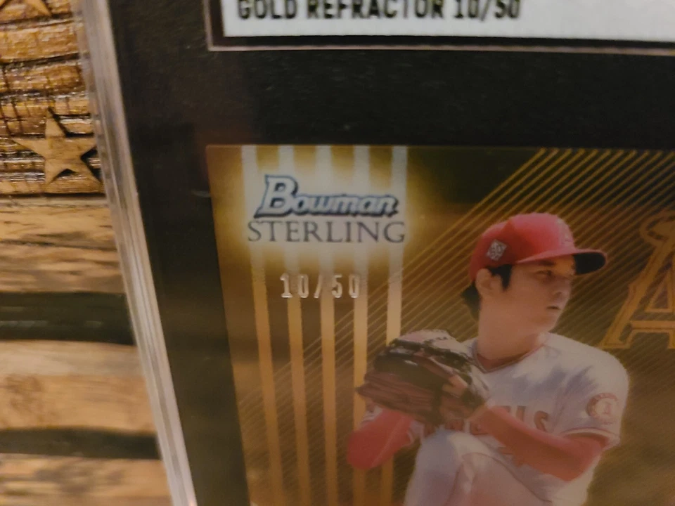 2022 Bowman Sterling Shohei Ohtani /50 SGC 9.5 Sterling Tek POP 1 - Image 3 of 3