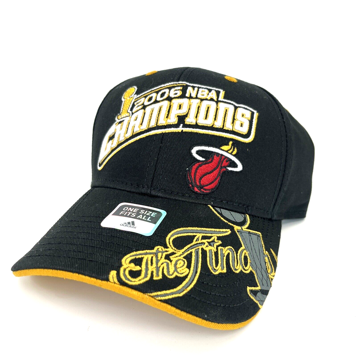 Miami Heat Hat 2006 NBA Championship Team Finals Champions Limited