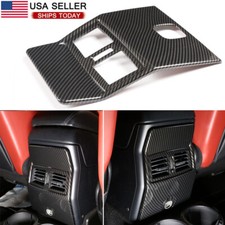 For Benz G Class W463 Abs Carbon Fiber Armrest Box Rear Air Vent Cover 2004-2018