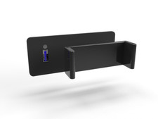 Classic Mini Phone Holder *Upper Dash Rail* including USB