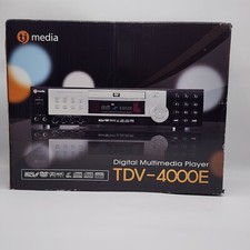 TJ Media Multimedia DVD Player TDV-4000E Karaoke DVD Video CD NEW Open Box