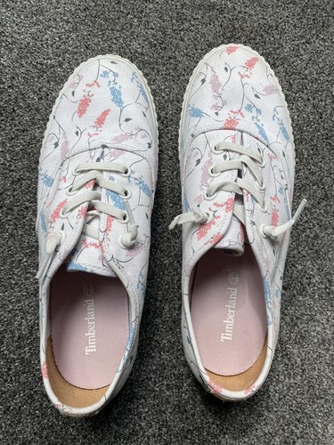 Timberland Floral Newport Bay Tenis de Lona para Mujer Talla UK 7, EU 40, US 9W - Imagen 2 de 5
