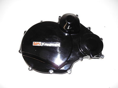 Kawasaki - GPZ - 750 - R - '86 - Motor- Getriebedeckel re. - Schwarz - Kratzer