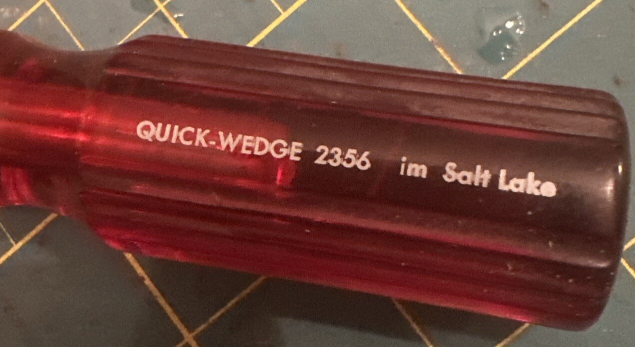 Vintage QuickWedge 2356 ScrewHolding Screwdriver eBay