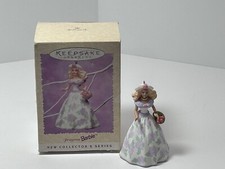 1995 Hallmark Keepsake Ornament Springtime Barbie First Of Series