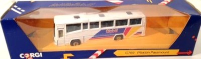 Corgi C769 Plaxton Paramount Bus - Global Die-cast near 1/55 New MIB