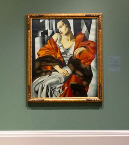 Tamara de Lempicka Painting - Art Deco Painting - Large