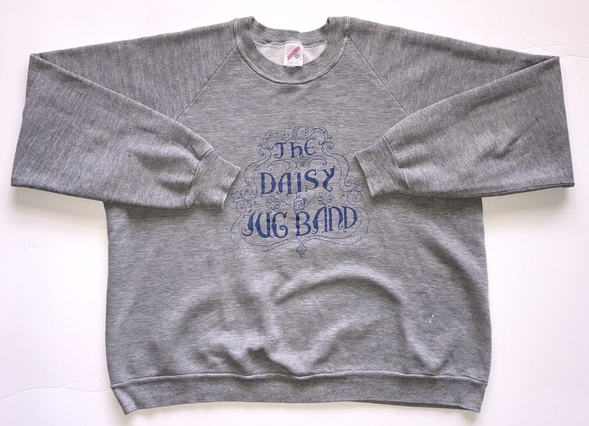 VINTAGE JERZEES Sweatshirt Adult Size XXL Gray 90s The Daisy Jug
