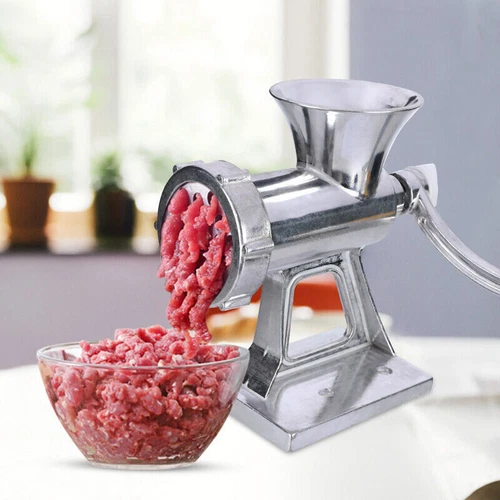 Heavy Duty Meat Grinder Mincer Stuffer Manual Sausage Filler Sauce Maker Machine - Picture 11 of 12