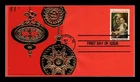 DR JIM STAMPS US COVER CHRISTMAS MADONNA AND CHILD FDC PASTED ON CACHET