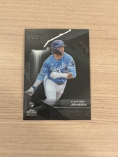 Carter Jensen 2026 Topps Chrome Black #58 Rookie RC Royals