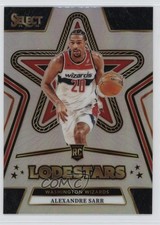 2024-25 Panini Select Lodestars Silver Prizm Alexandre Sarr #3 ki6