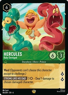 Lorcana Hercules - Baby Demigod [6 - 86/204] B04-L-13