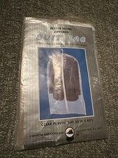 Vintage Better Home Suit Bag Zippered 24"x40" Garment Cover NIP 1996