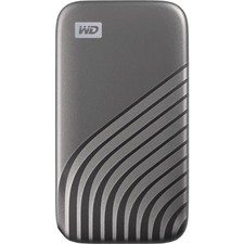 WD My Passport 2 TB Disque dur externe SSD 2,5 USB-C® gris WDBAGF0020BGY-WESN