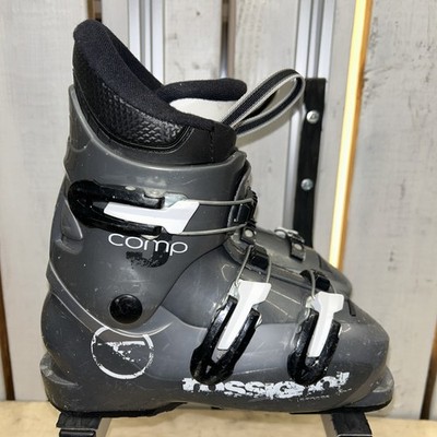 Rossignol Comp Youth Ski Boots Black White Unisex Kids Alpine/Downhill Size 22.5