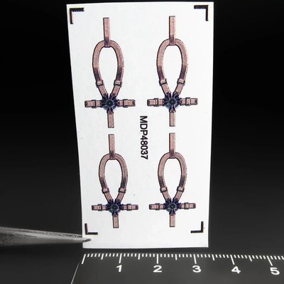 1/48 UH-60 Pilot Seat Belt 3D Decals Universal Metallic Details MDP48037