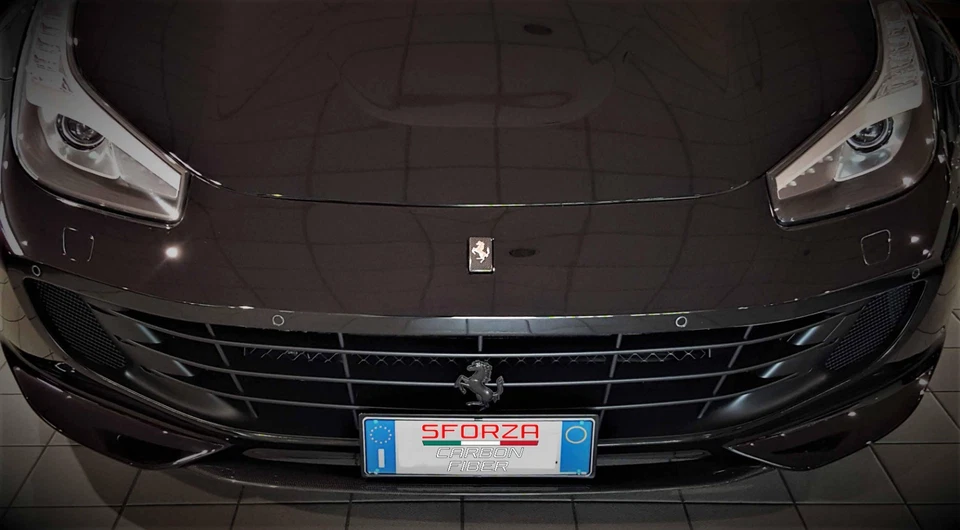 法拉利前罩盾牌徽章碳纤维 — 第 2/4 张图片