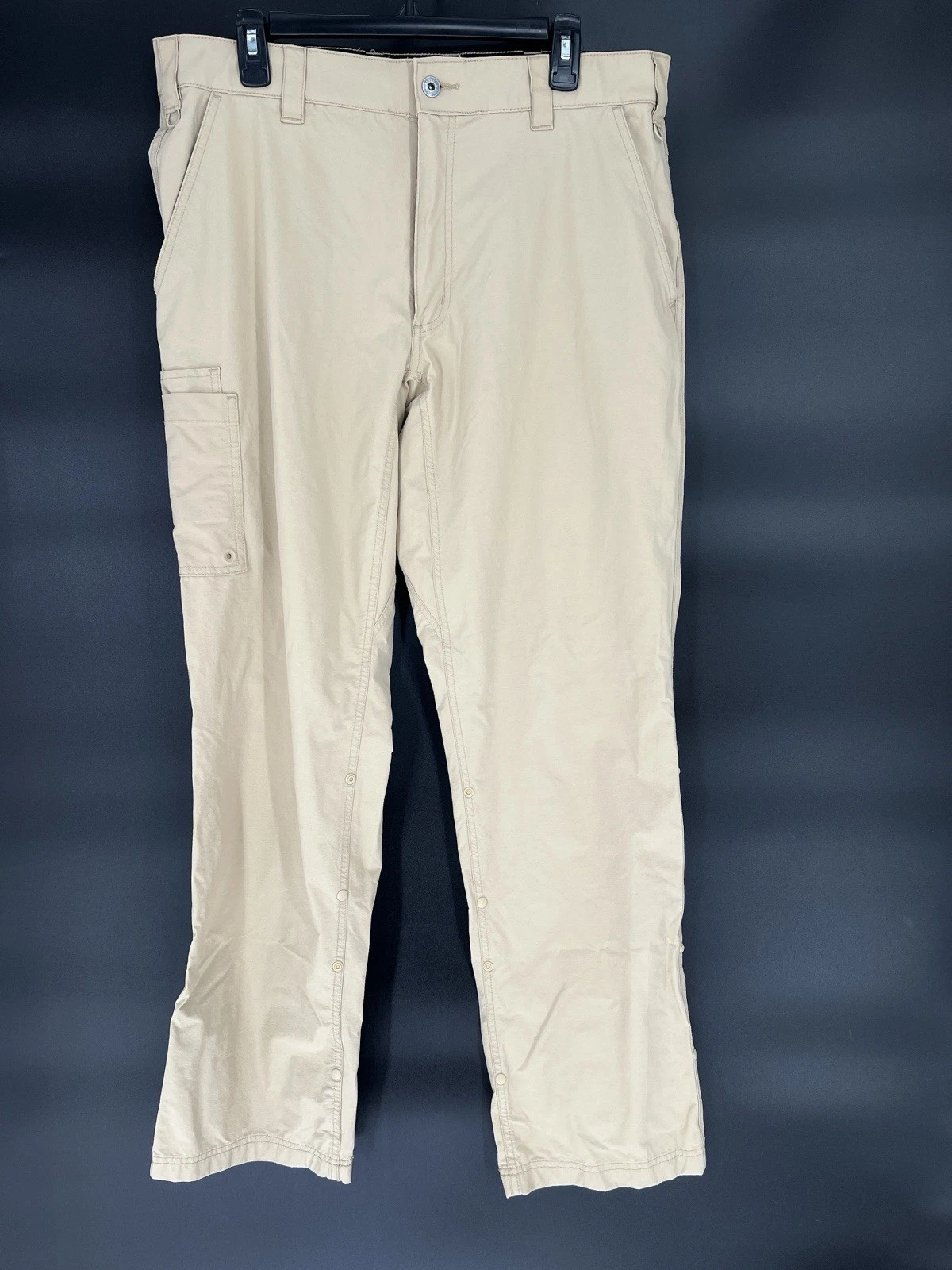 Alaskan Hardgear Duluth Trading Co Mens 36x34 Khaki Tan Outdoor Hiking Pants