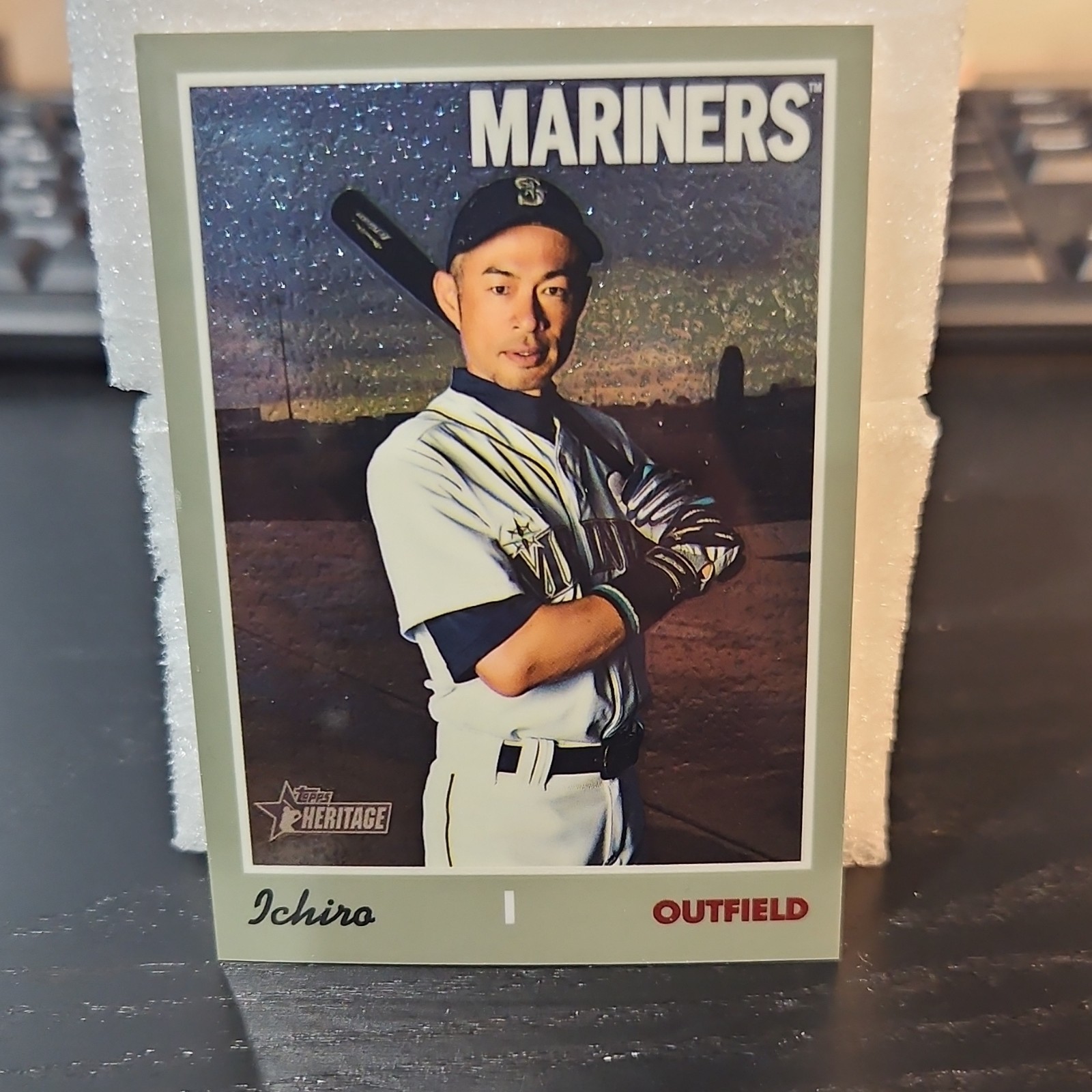 2019 Topps Heritage Chrome High Number Ichiro Suzuki #THC-725 /999