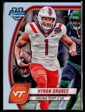 2024 Bowman University Chrome #119 Kyron Drones Refractor