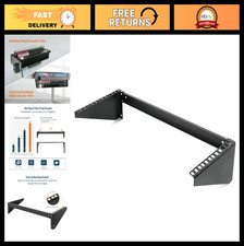 Foldable Vertical Wall Mount Rack  Patch Panel Bracket for 19" Network Equipmen