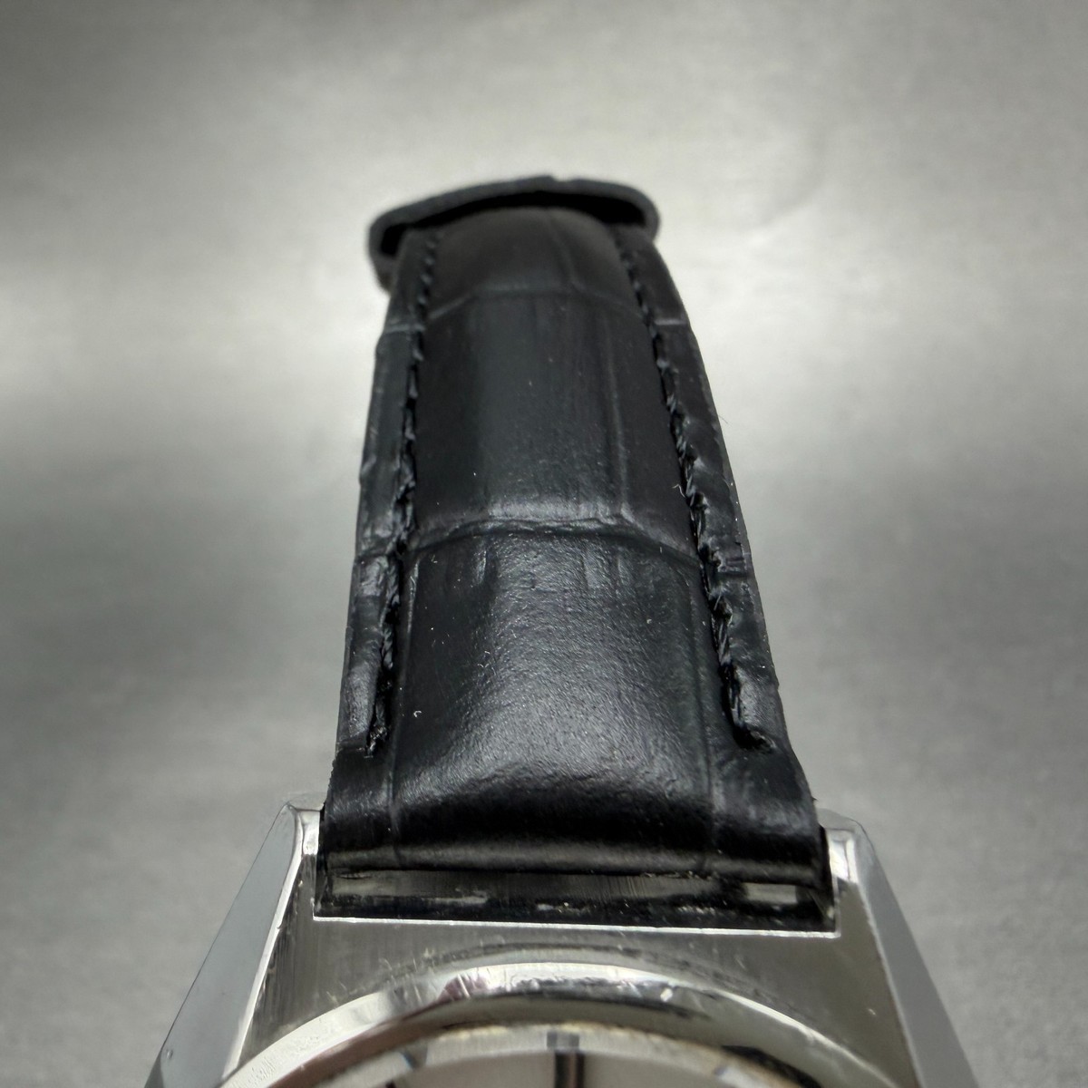 Seiko Grand Quartz Watch Men 38mm Silver Dial Silver Tone Round 