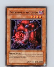 Yu-Gi-Oh TCG Pandemonium Watchbear DCR-058 Unlimited Common Card Played LP